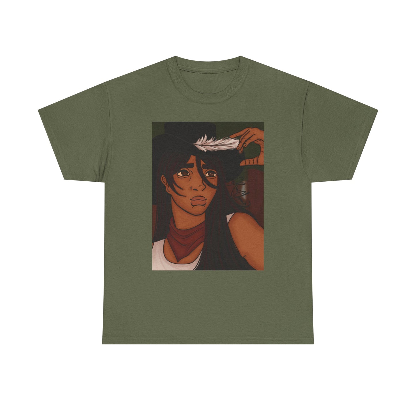 Unisex Heavy Cotton Tee (Cowboy)