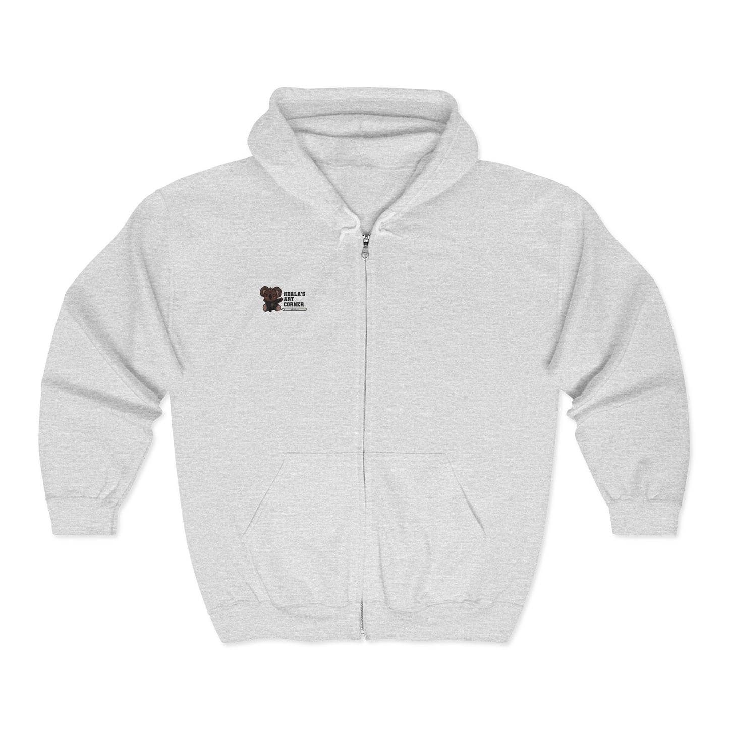 Unisex Zip Up Sweatshirt - A Quiet Moment