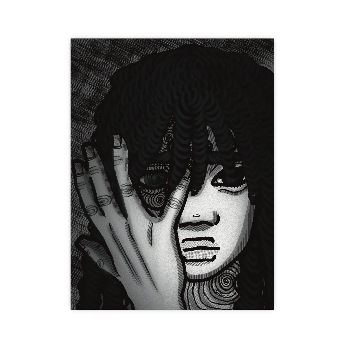 Vertical Matte Poster - Fear