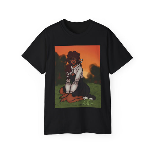 Unisex Ultra Cotton Tee (Sunset)