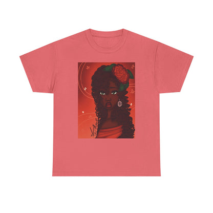 Unisex Heavy Cotton Tee (Rose)