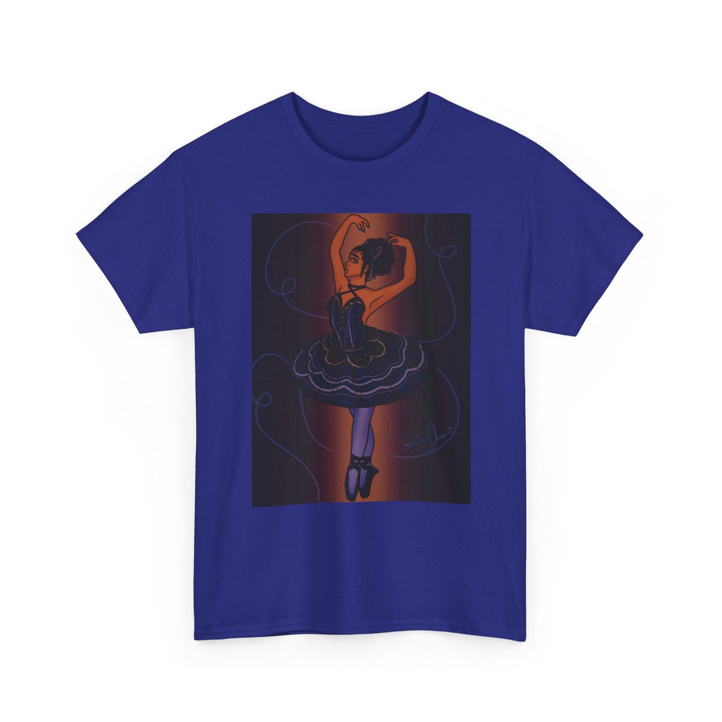 Unisex Heavy Cotton Tee (Ballerina)