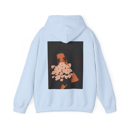 Unisex Heavy Blend™ Hooded Sweatshirt (Flowers)