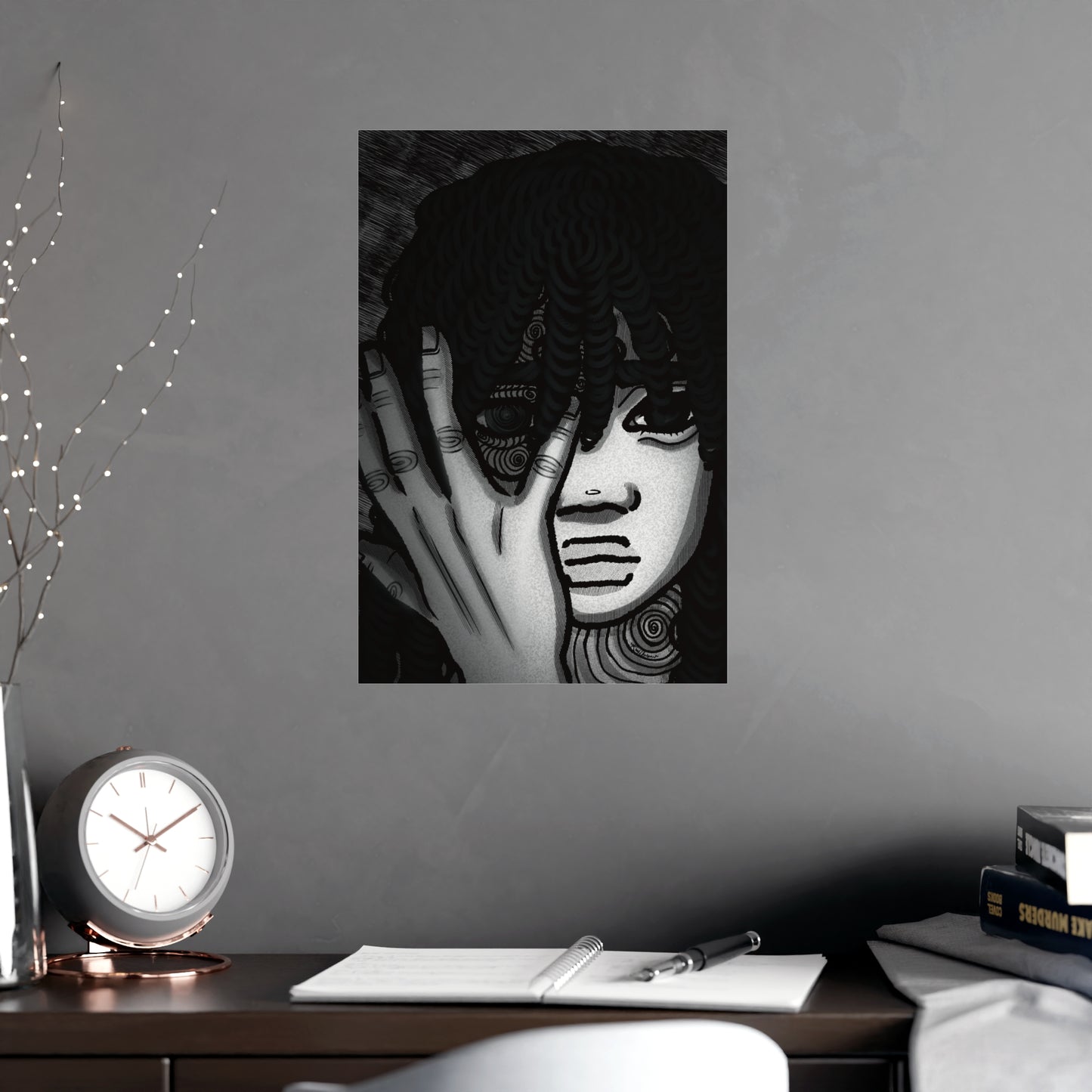 Vertical Matte Poster - Fear