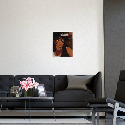 Vertical Matte Poster - Cowboy