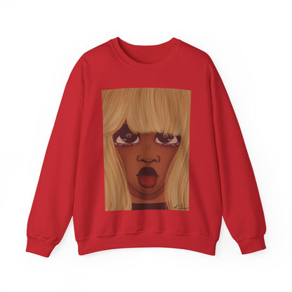 Unisex Heavy Blend™ Crewneck Sweatshirt (Heart Eyes)