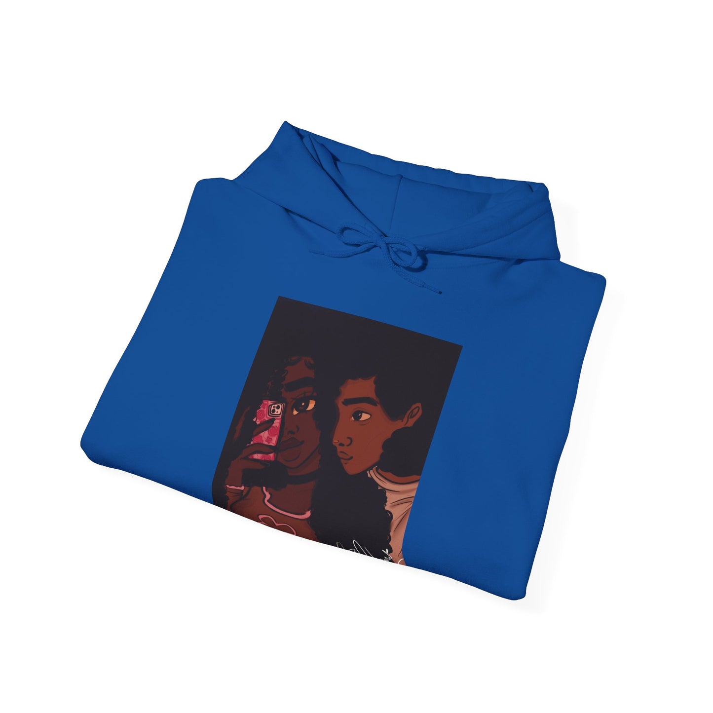 Unisex Heavy Blend™ Hooded Sweatshirt (Black Love V2)