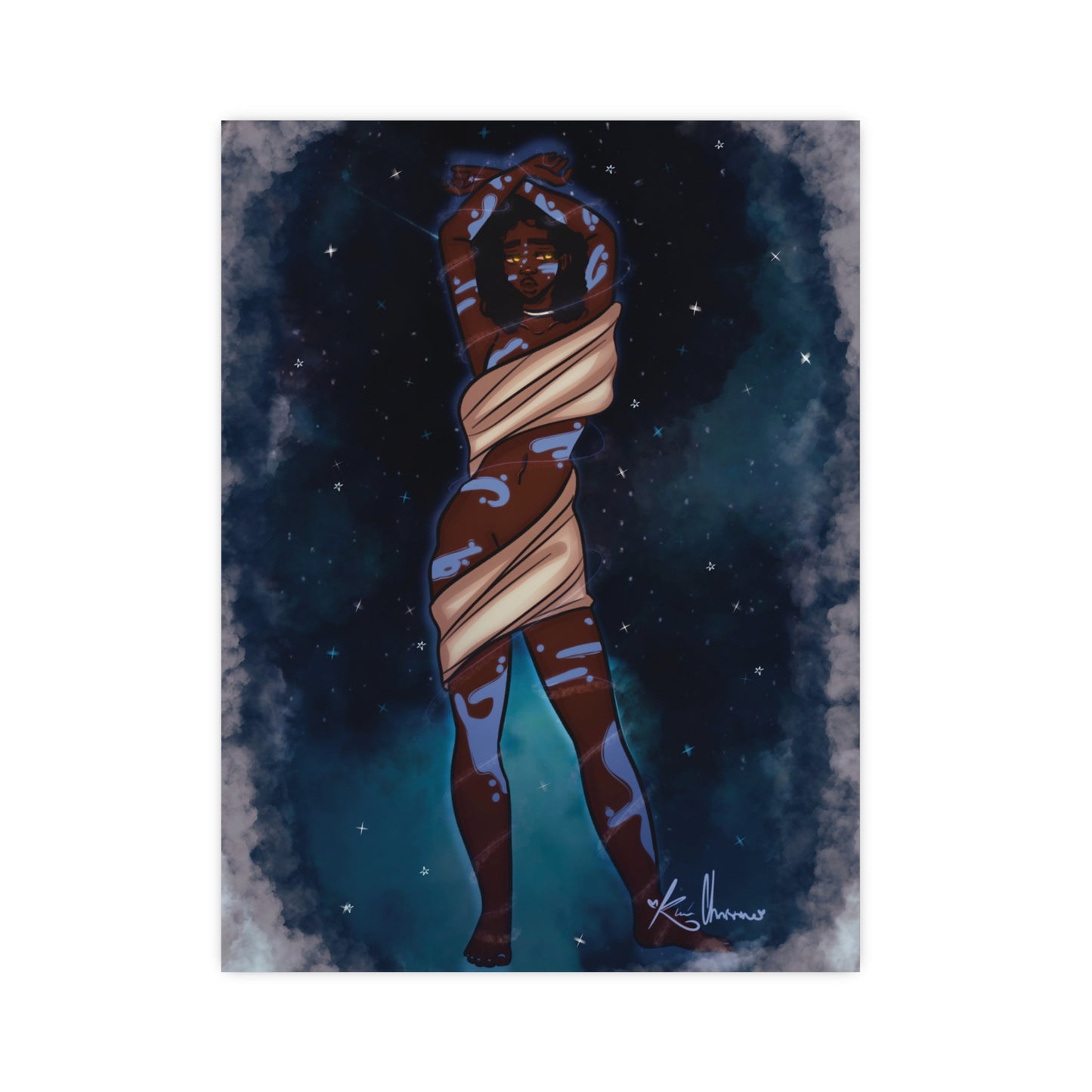 Vertical Matte Poster - Space