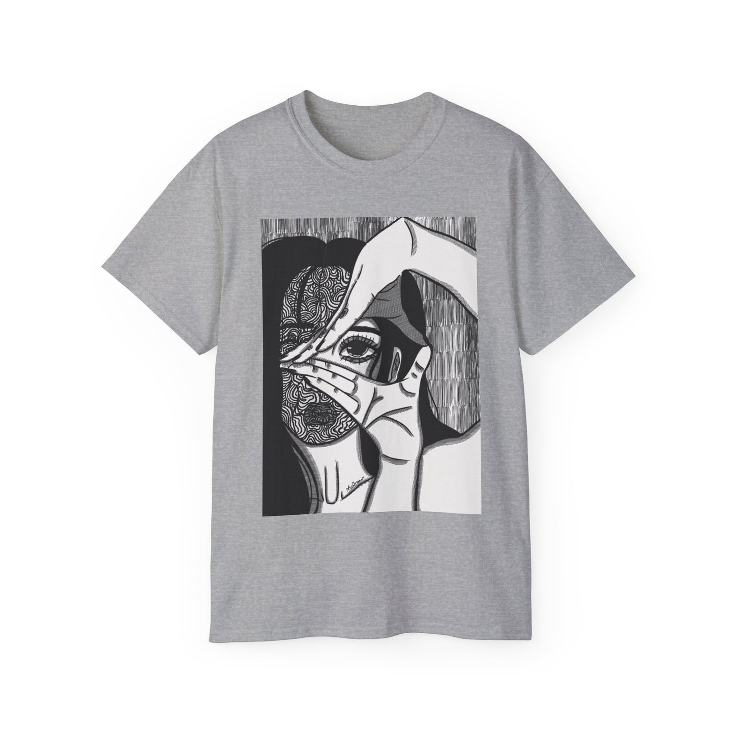 Unisex Ultra Cotton Tee (Illusions)