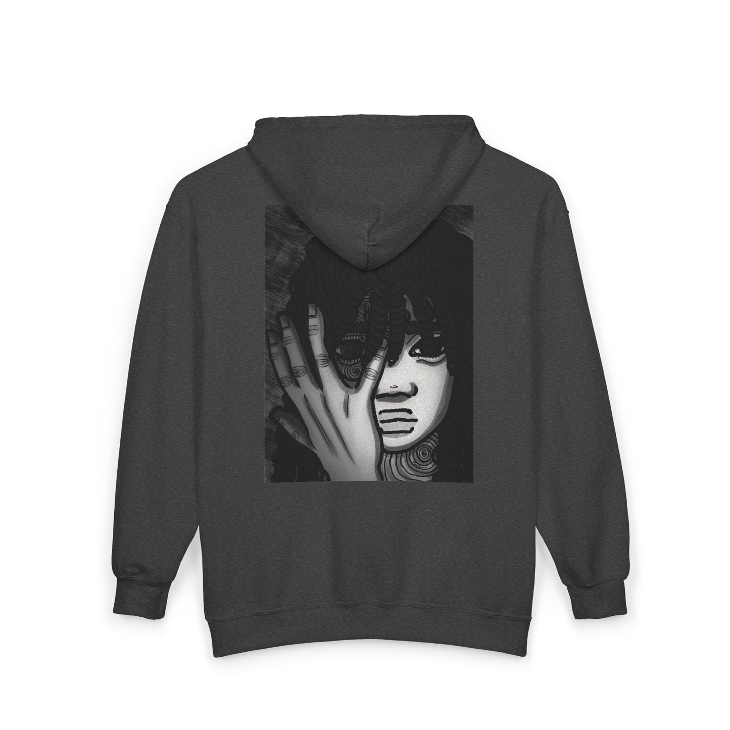 Unisex Zip Up Sweatshirt - Fear
