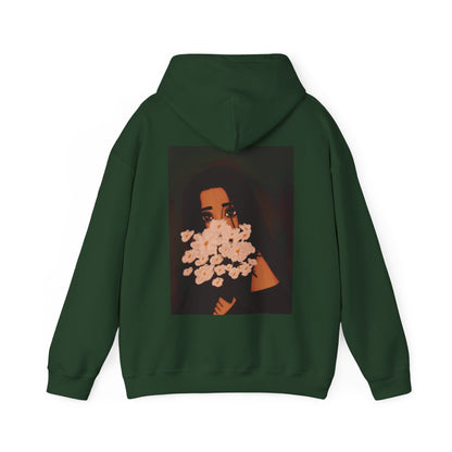 Unisex Heavy Blend™ Hooded Sweatshirt (Flowers)