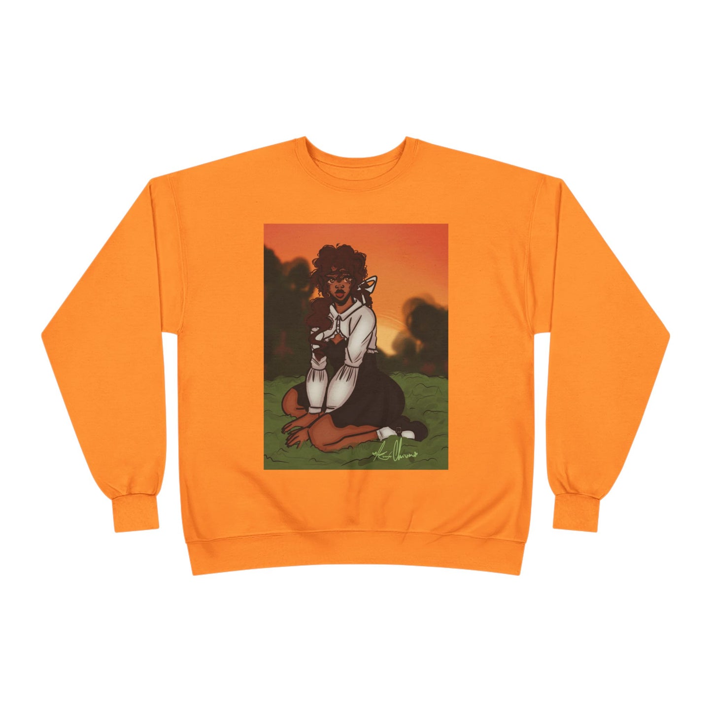 Unisex EcoSmart® Crewneck Sweatshirt (Sunset)