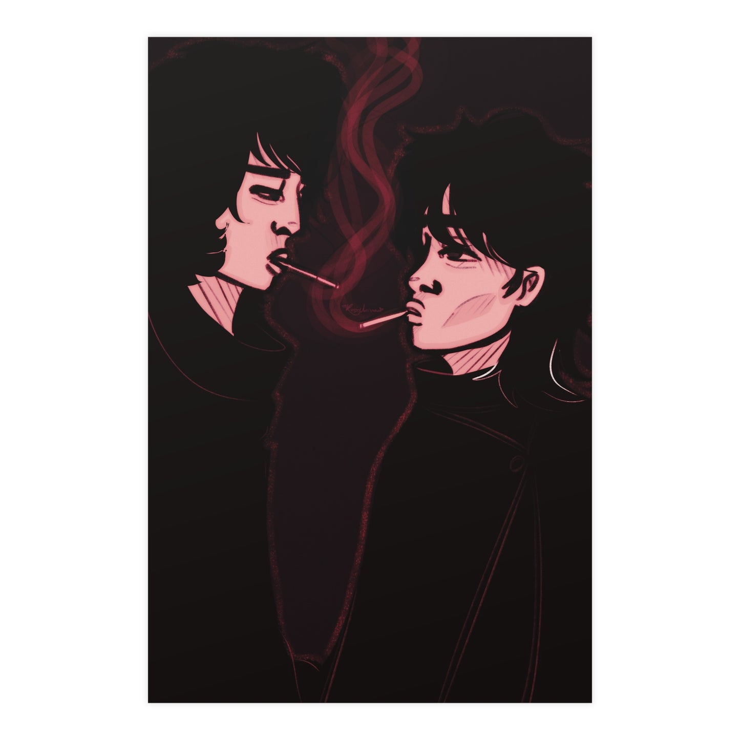 Vertical Matte Poster - Dark Times