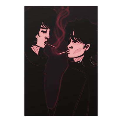Vertical Matte Poster - Dark Times
