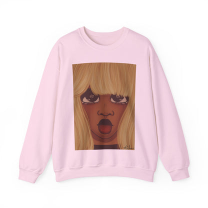 Unisex Heavy Blend™ Crewneck Sweatshirt (Heart Eyes)