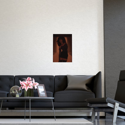 Vertical Matte Poster - Model
