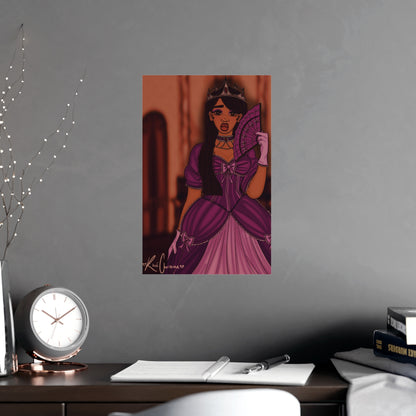 Vertical Matte Poster - Princess
