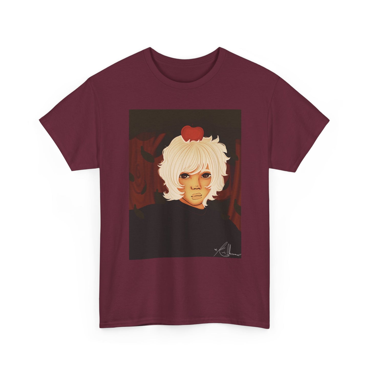 Unisex Heavy Cotton Tee (Apple)