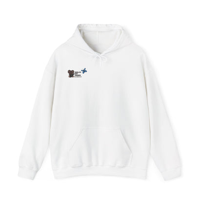 Unisex Heavy Blend™ Hooded Sweatshirt (Blue Butterfly)