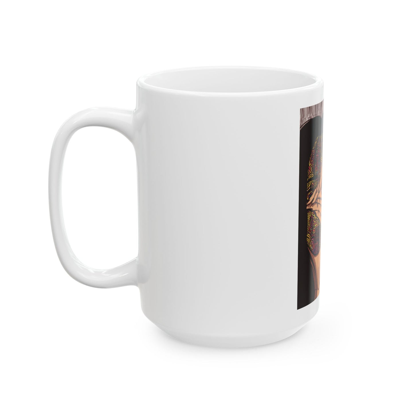 Ceramic Mug, (11oz, 15oz) - Illusions [color]