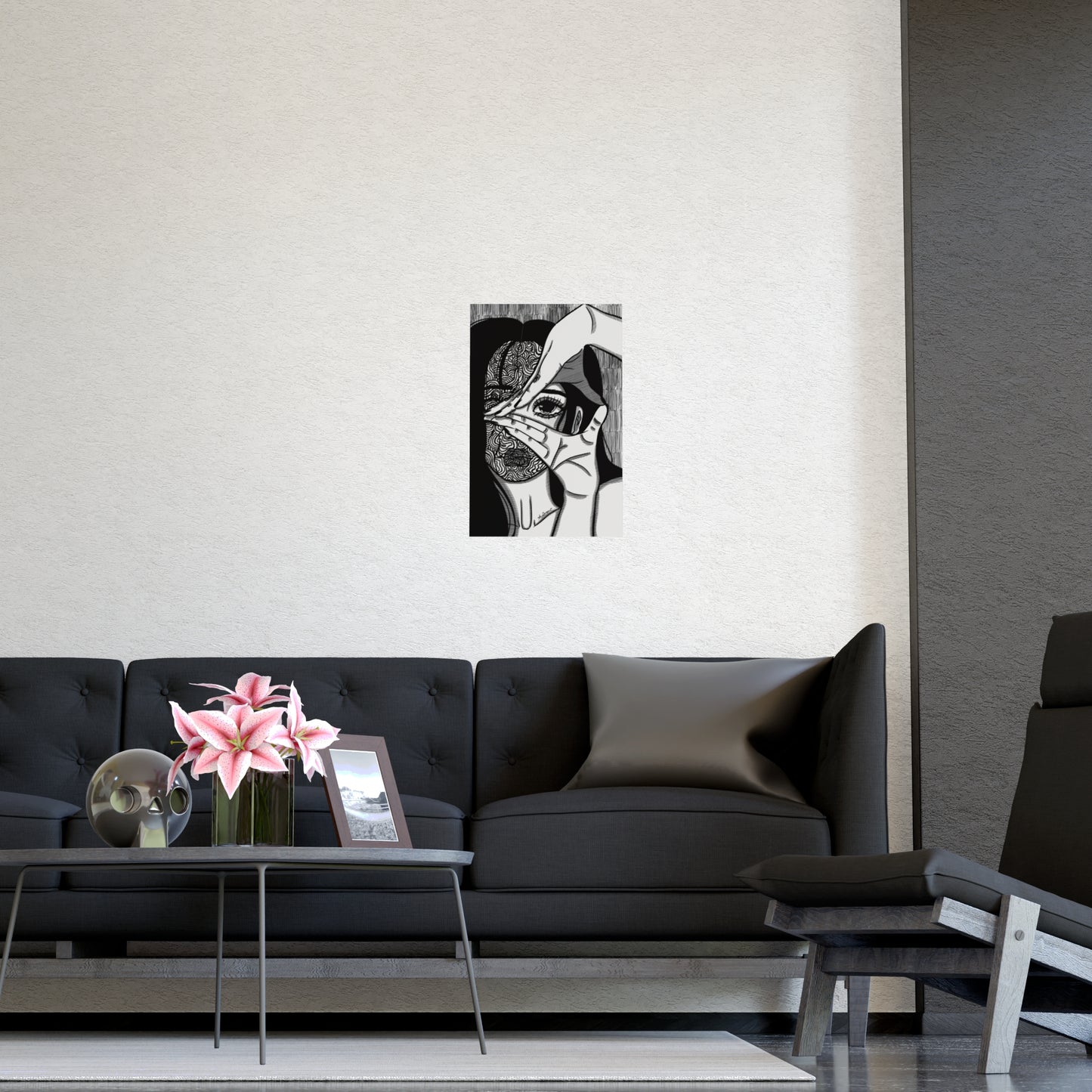Vertical Matte Poster - Illusions