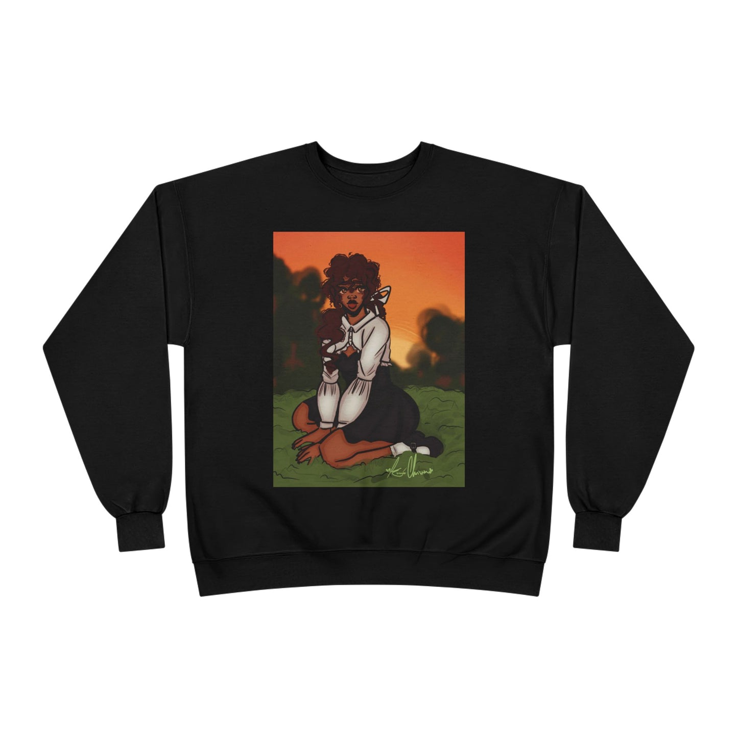 Unisex EcoSmart® Crewneck Sweatshirt (Sunset)