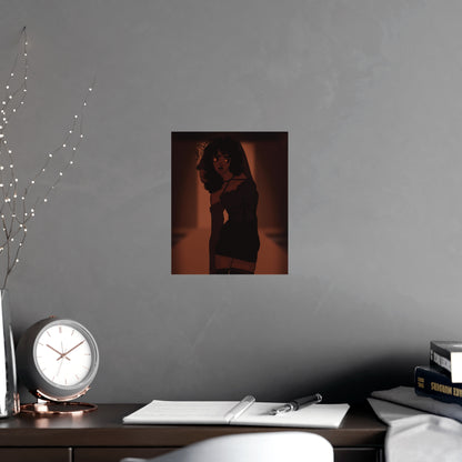 Vertical Matte Poster - Model