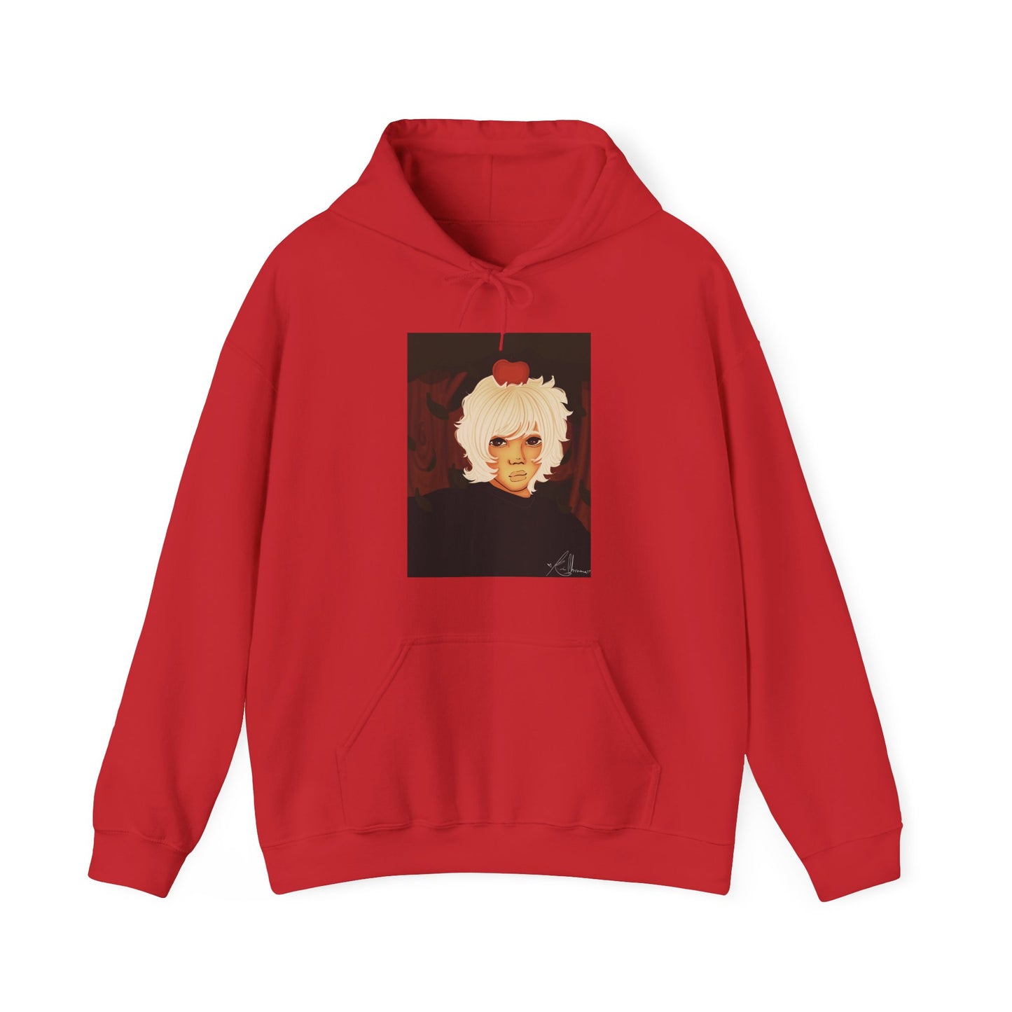 Unisex Heavy Blend™ Hooded Sweatshirt (Apple V2)