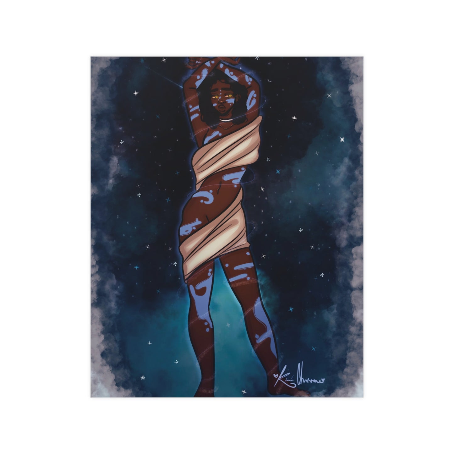 Vertical Matte Poster - Space