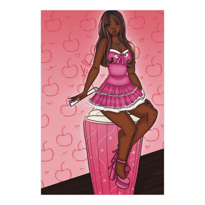 Vertical Matte Poster - Milkshake