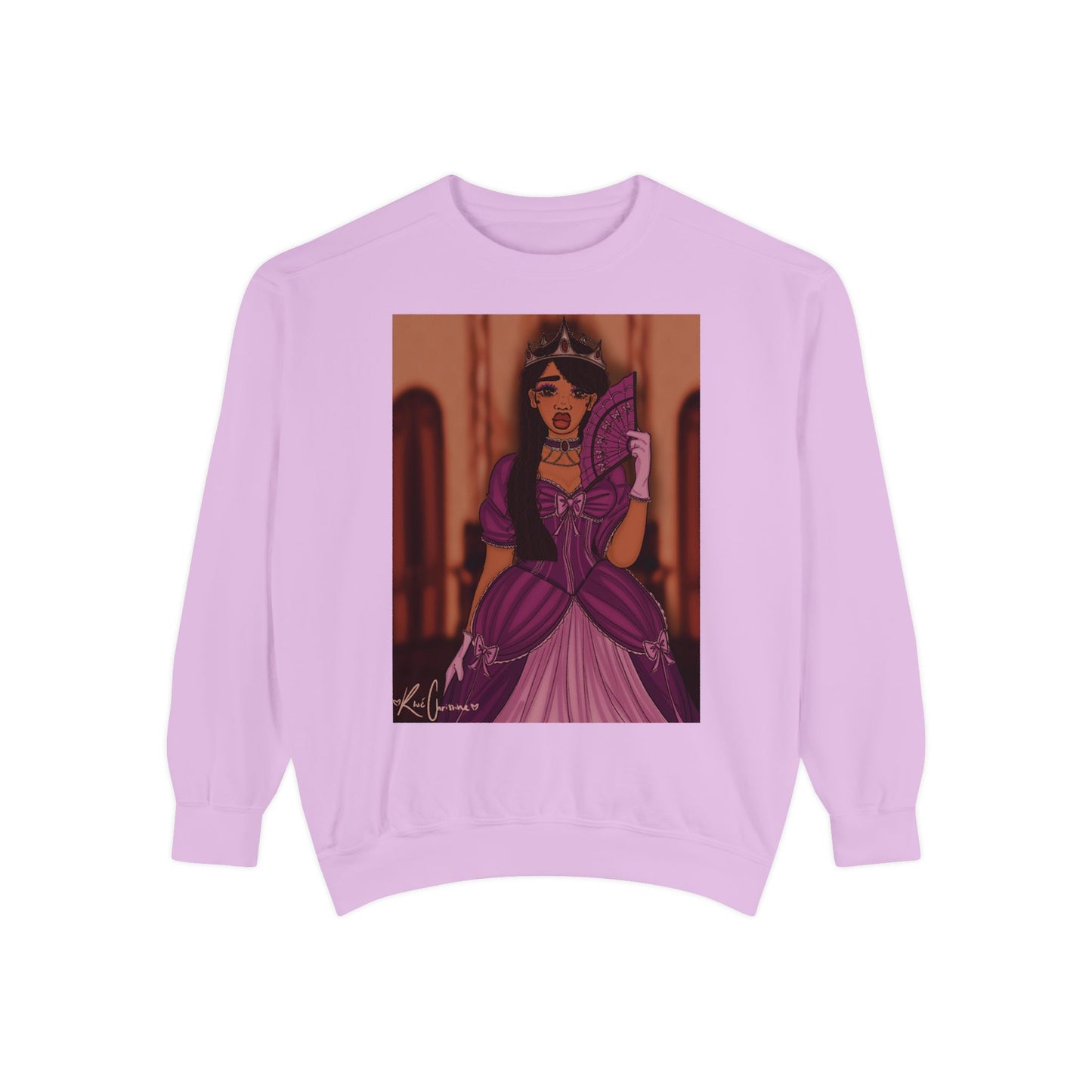 Unisex Garment-Dyed Sweatshirt (Princess)