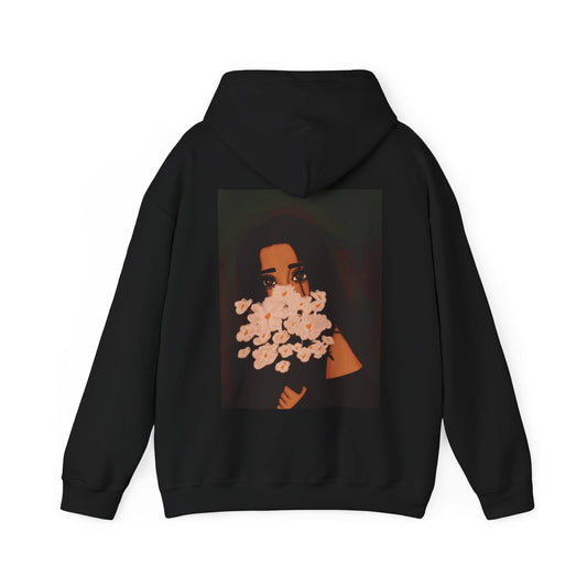 Unisex Heavy Blend™ Hooded Sweatshirt (Flowers)
