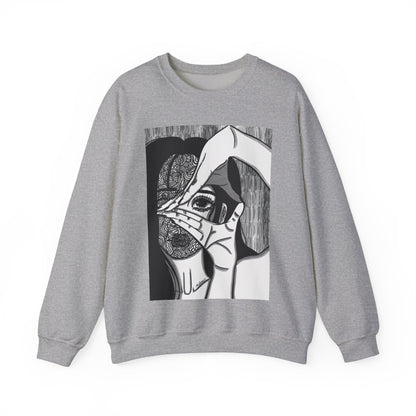 Unisex Heavy Blend™ Crewneck Sweatshirt (Illusions)