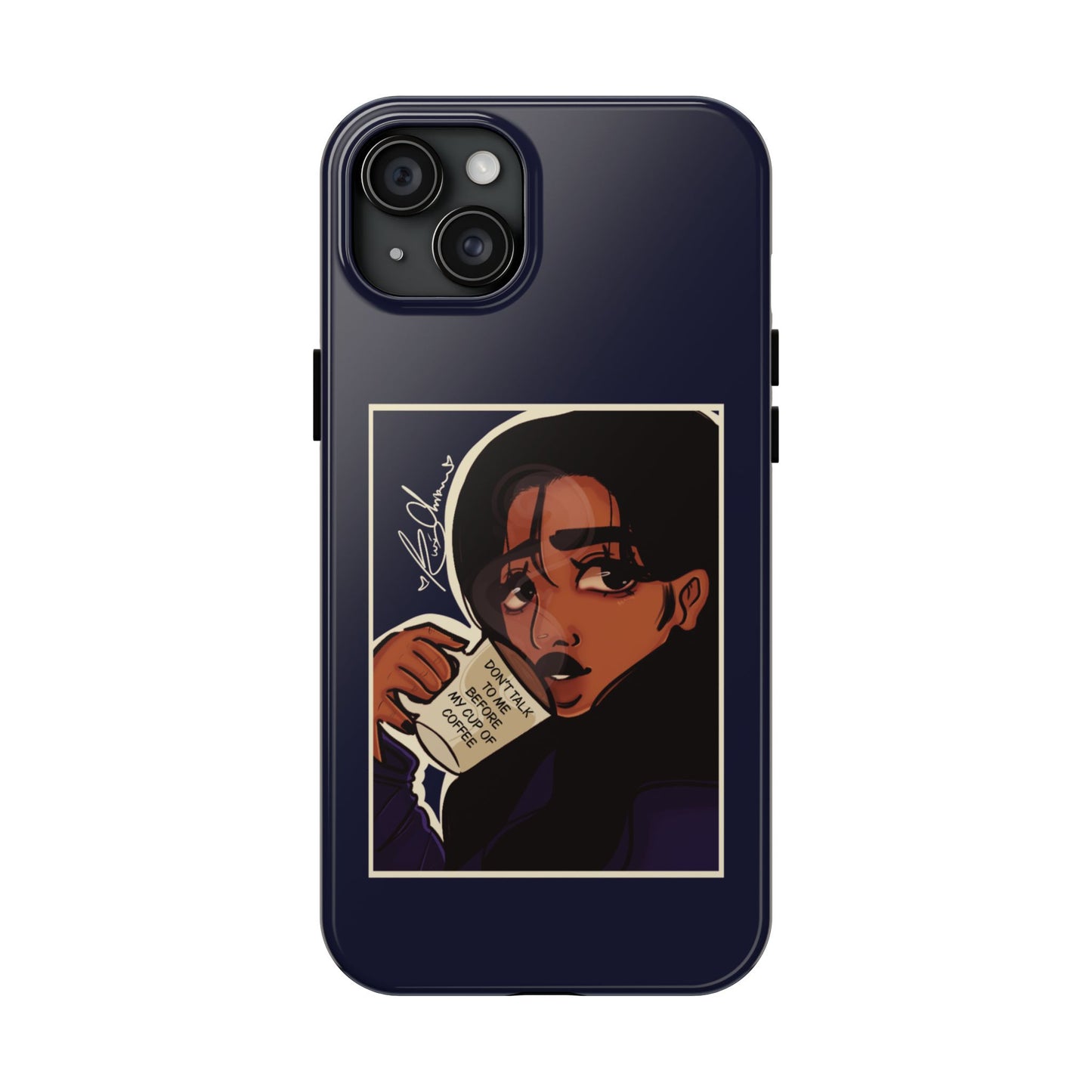 Tough Phone Cases - Coffee