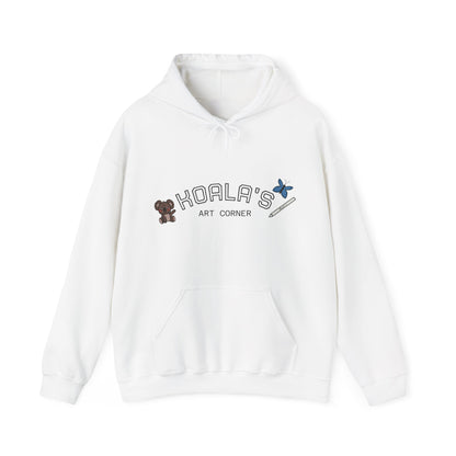 Unisex Heavy Blend™ Hooded Sweatshirt (Blue Butterfly)