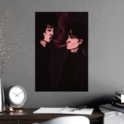 Vertical Matte Poster - Dark Times