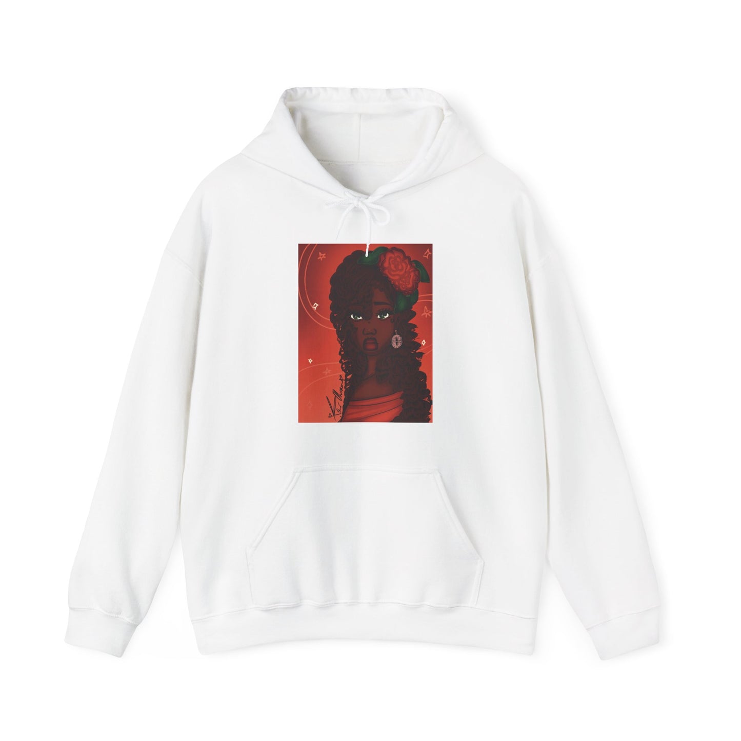 Unisex Heavy Blend™ Hooded Sweatshirt (Rose V2)