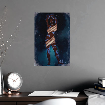 Vertical Matte Poster - Space