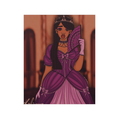 Vertical Matte Poster - Princess