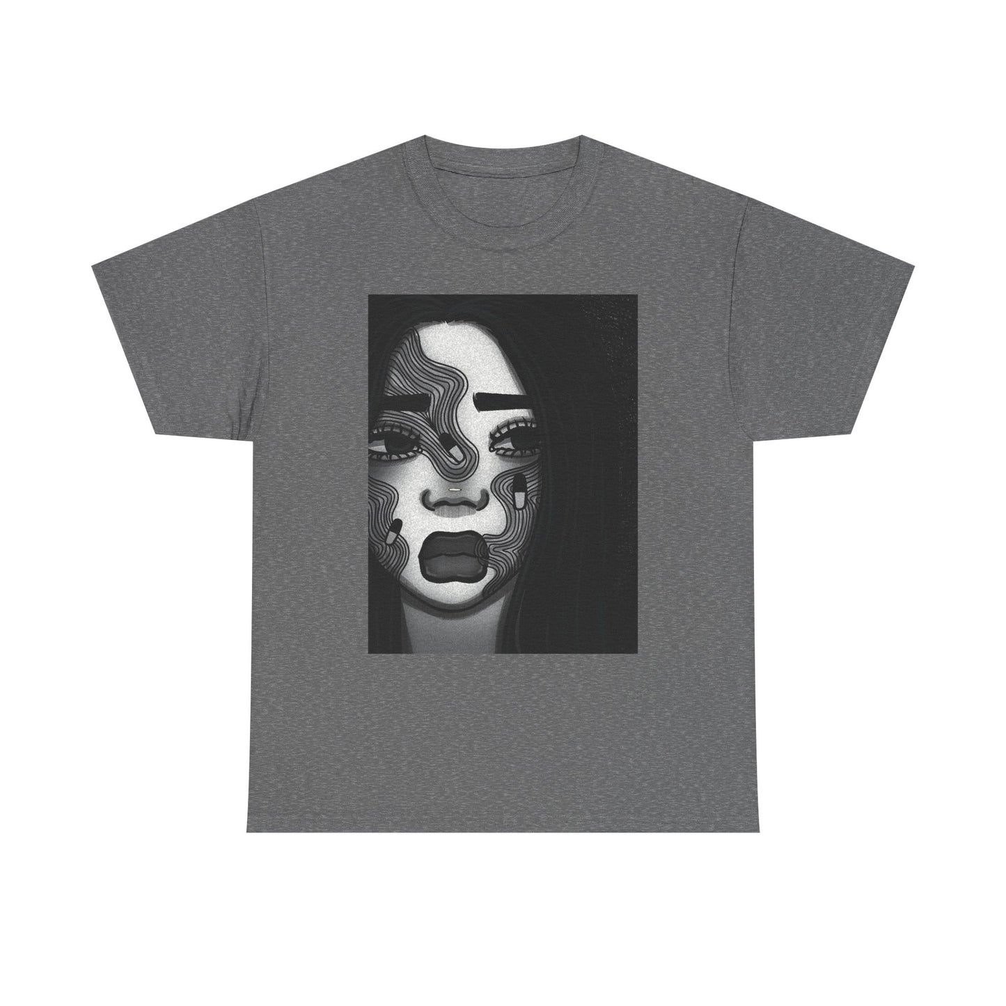 Unisex Heavy Cotton Tee (Addiction)