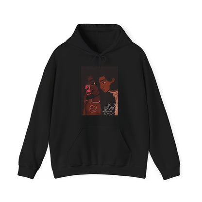 Unisex Heavy Blend™ Hooded Sweatshirt (Black Love V2)
