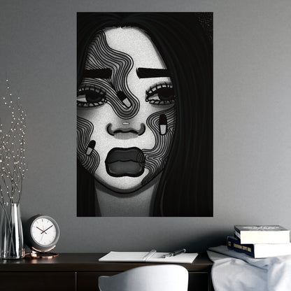 Vertical Matte Poster - Addiction