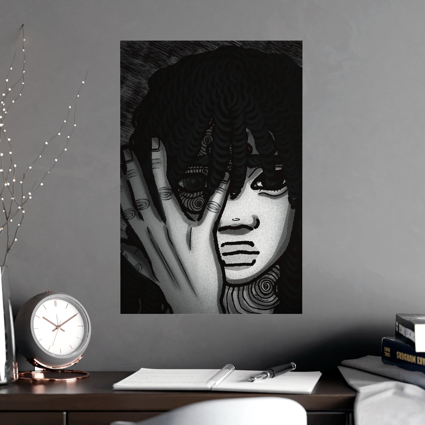 Vertical Matte Poster - Fear