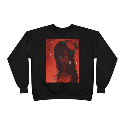 Unisex EcoSmart® Crewneck Sweatshirt (Rose)