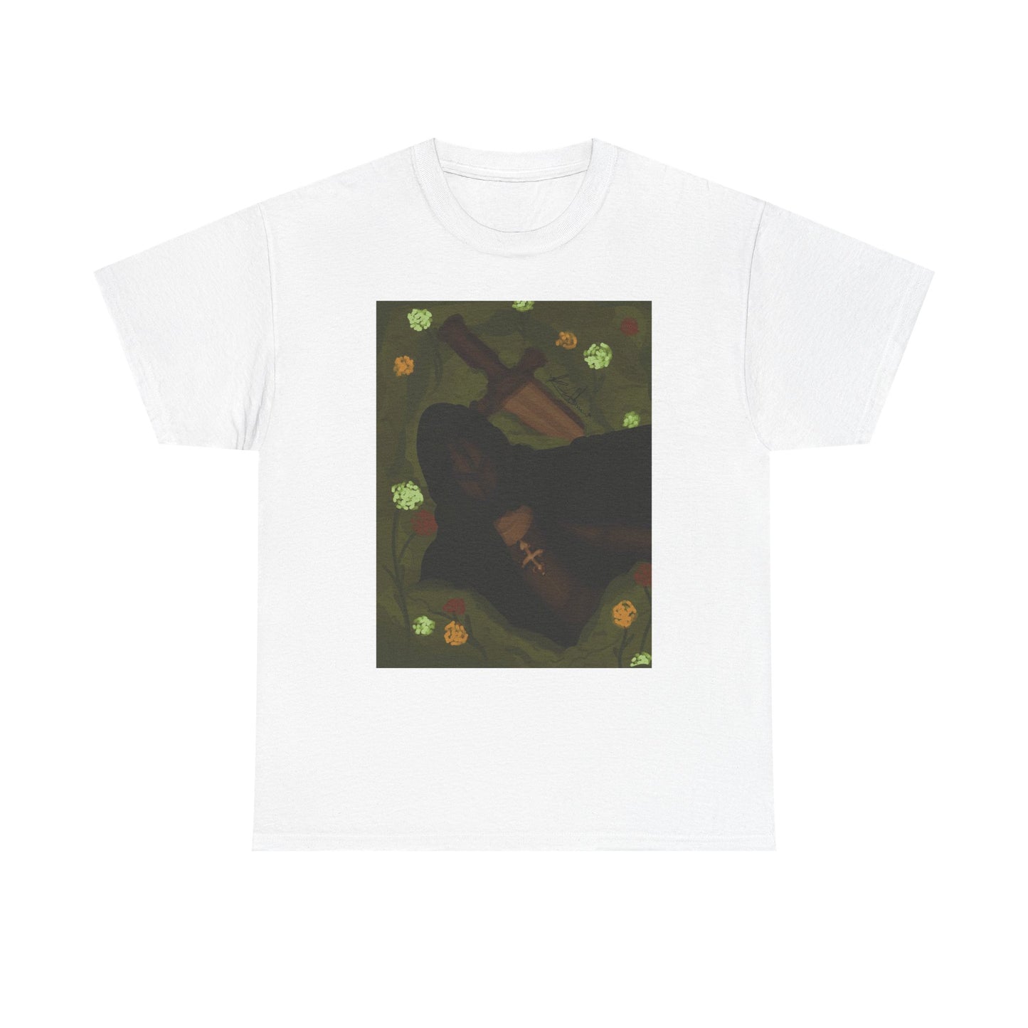 Unisex Heavy Cotton Tee (Knight)