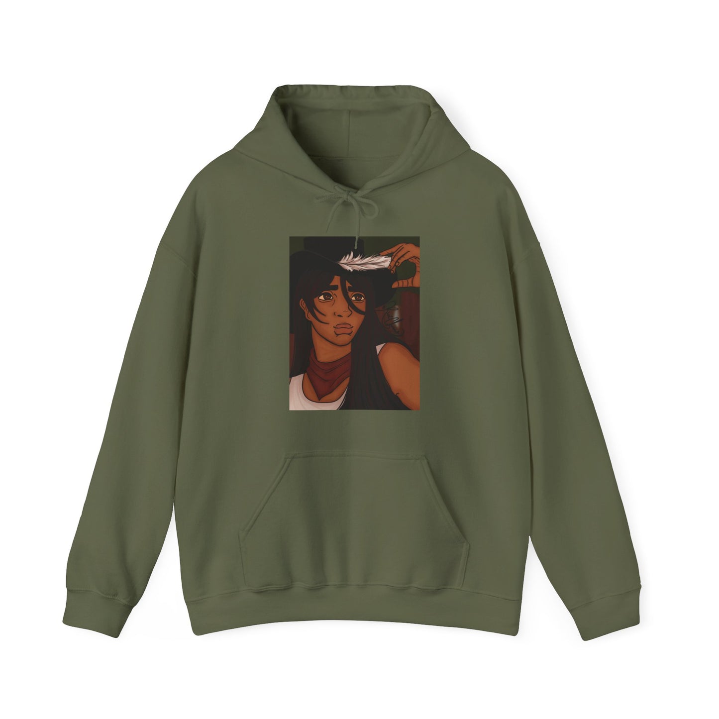 Unisex Heavy Blend™ Hooded Sweatshirt (Cowboy V2)