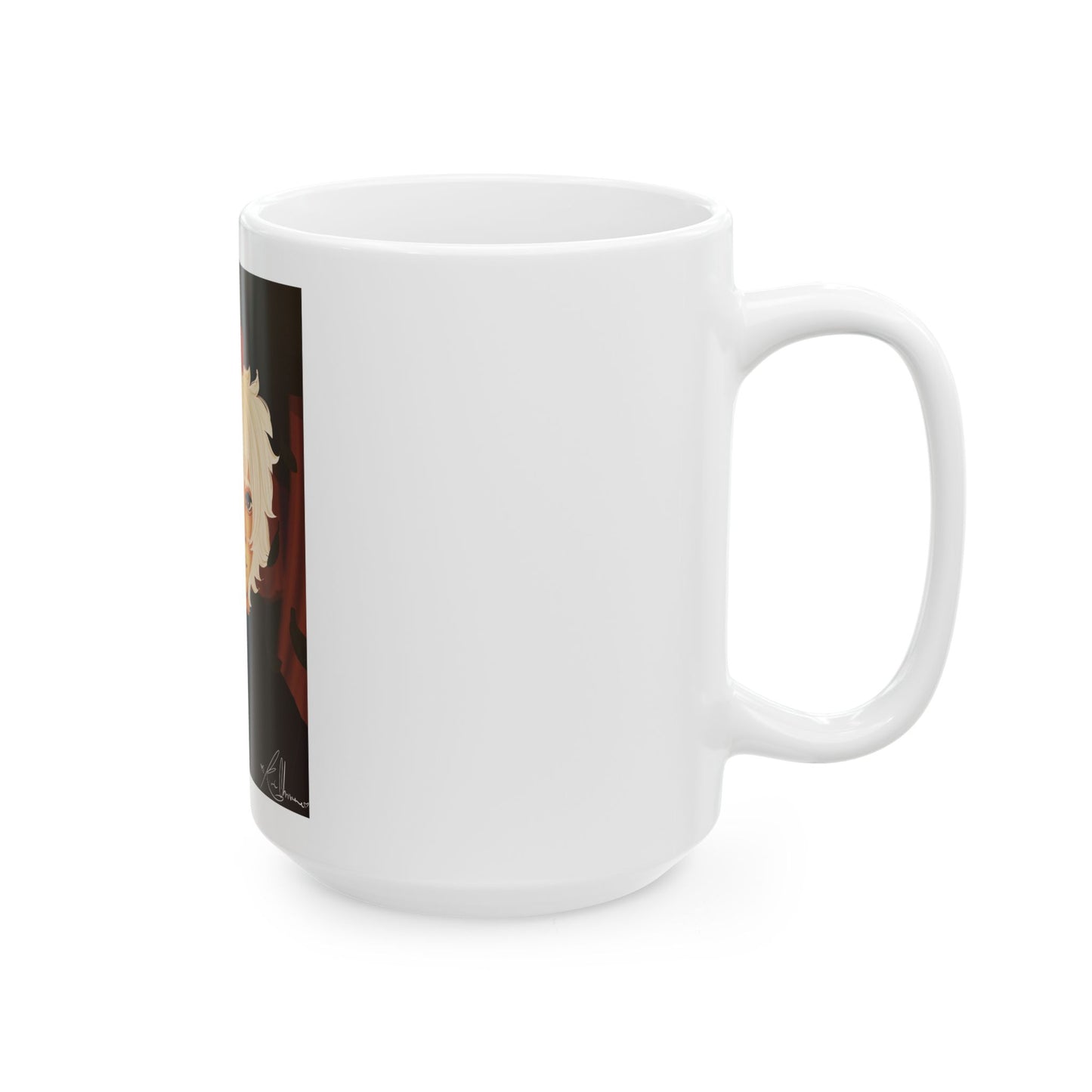 Ceramic Mug, (11oz, 15oz) - Apple