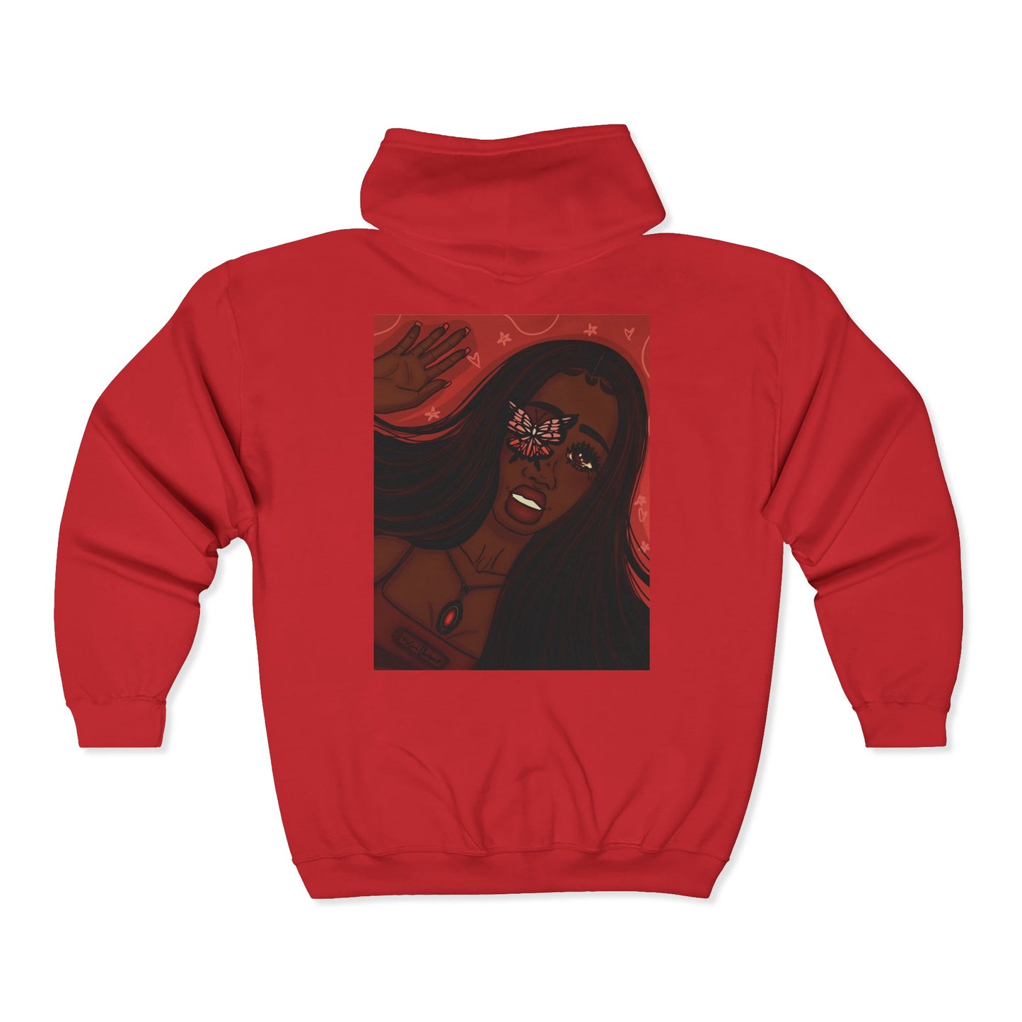 Unisex Zip Up Sweatshirt - Transformation