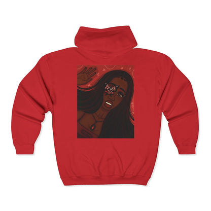 Unisex Zip Up Sweatshirt - Transformation