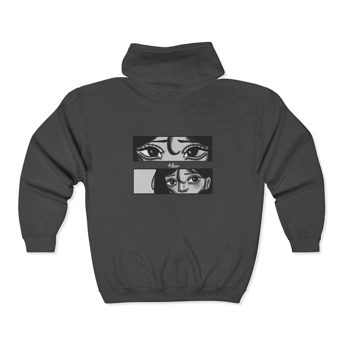 Unisex Zip Up Sweatshirt - A Quiet Moment